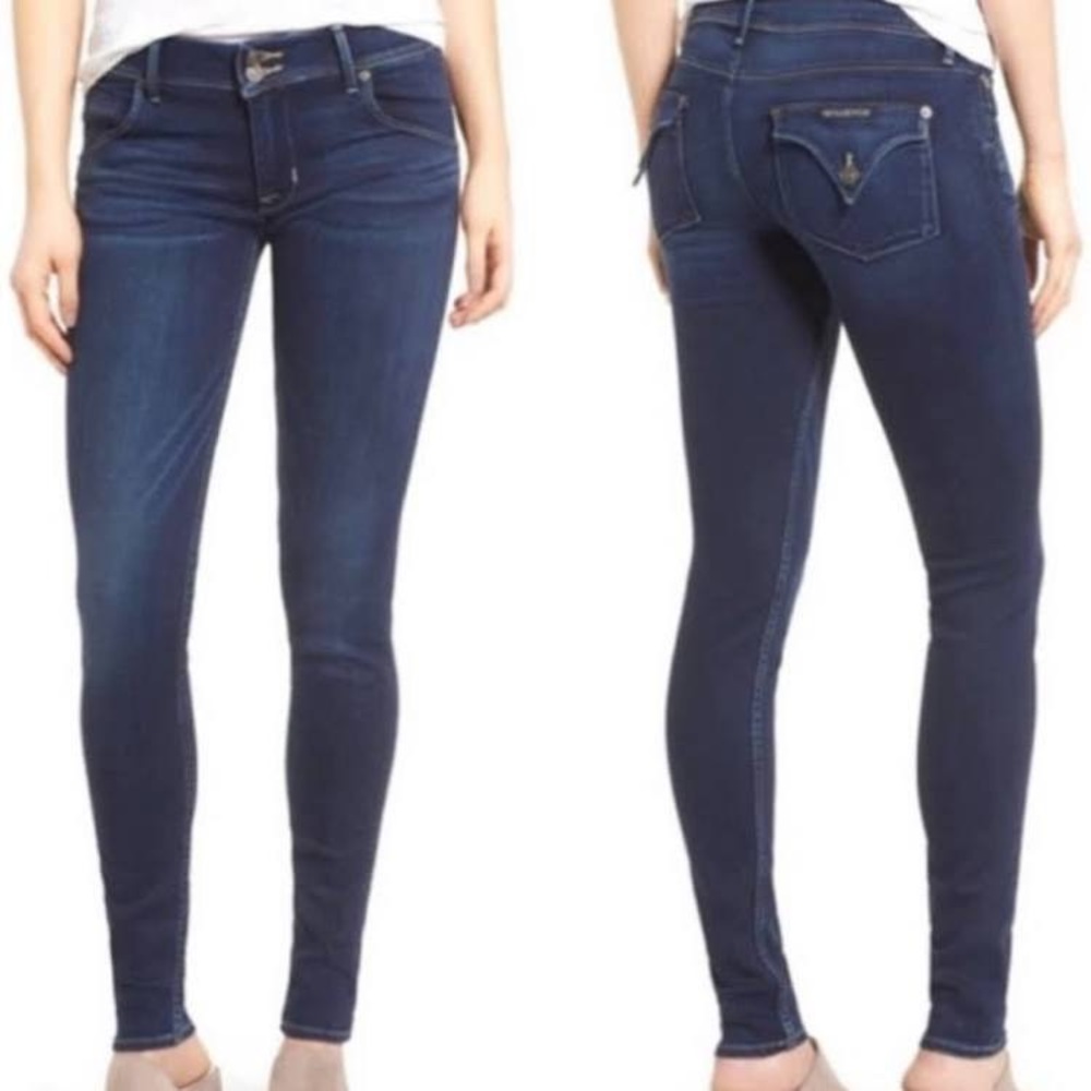 HUDSON Collin Flap Pocket Skinny Jeans 25